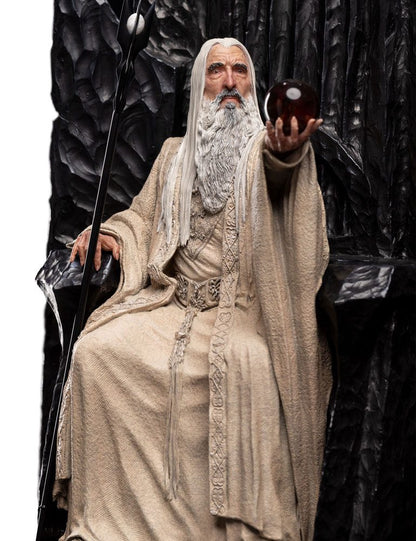 WETA COLLECTIBLES - The Lord of the Rings Statue 1:6 Saruman The White on Thrones