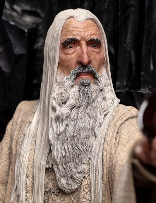 WETA COLLECTIBLES - The Lord of the Rings Statue 1:6 Saruman The White on Thrones