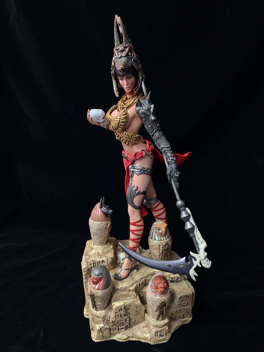 YAMATO USA - Fantasy Figure Gallery Historical Goddess Collection Statue 1:6 Anubis (Michel Rodriguez)