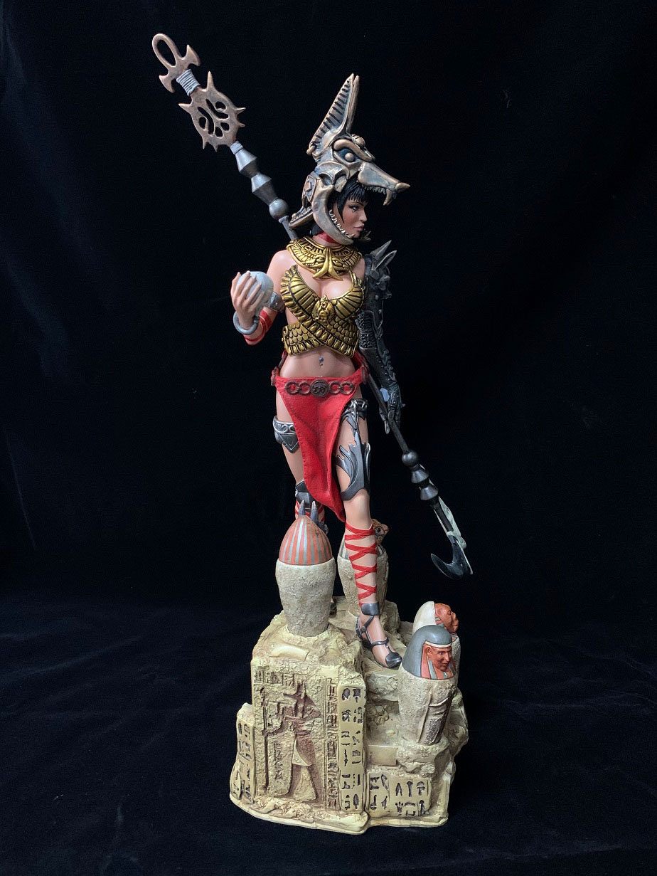 YAMATO USA - Fantasy Figure Gallery Historical Goddess Collection Statue 1:6 Anubis (Michel Rodriguez)