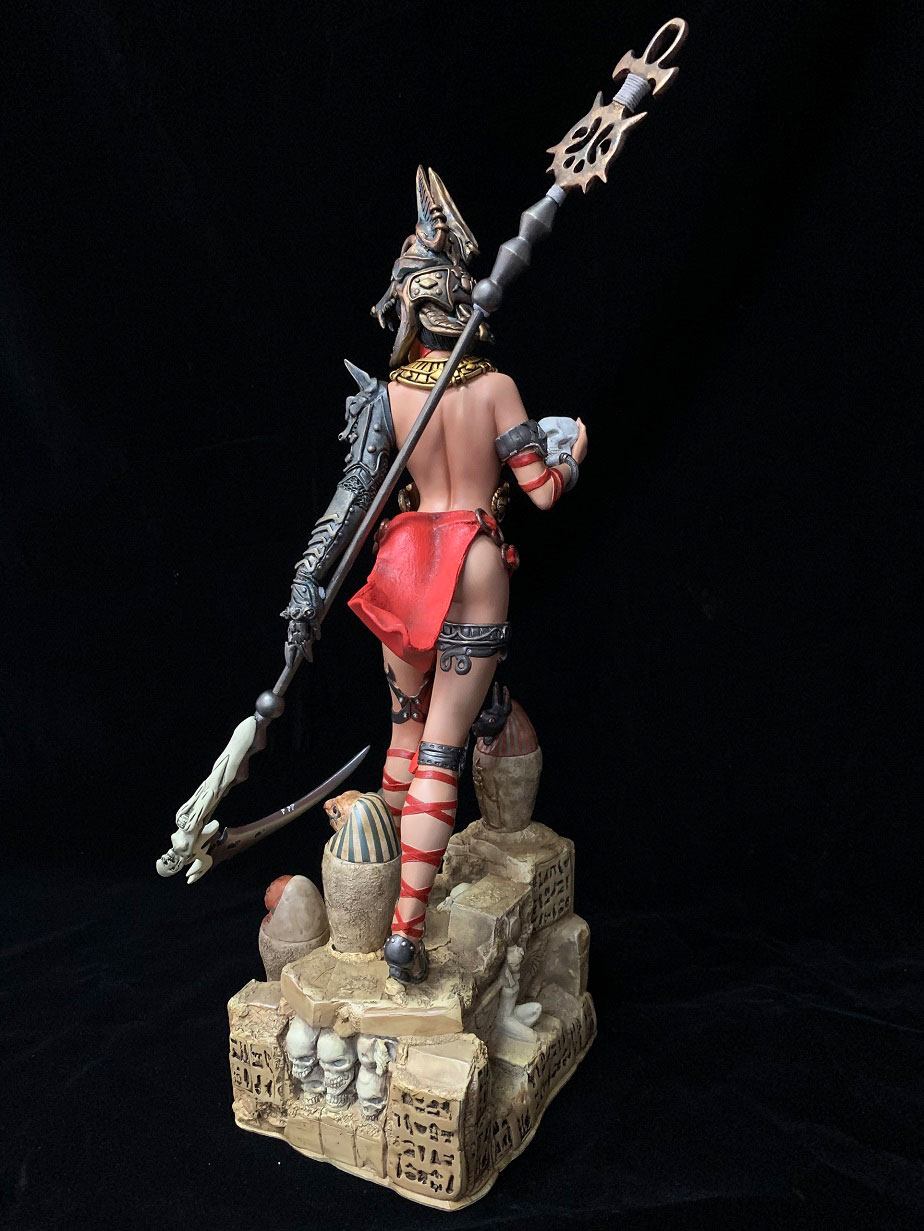 YAMATO USA - Fantasy Figure Gallery Historical Goddess Collection Statue 1:6 Anubis (Michel Rodriguez)