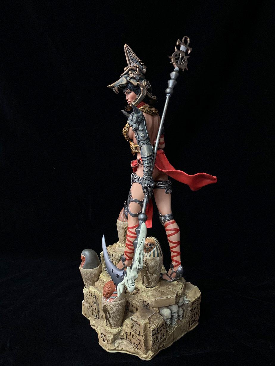 YAMATO USA - Fantasy Figure Gallery Historical Goddess Collection Statue 1:6 Anubis (Michel Rodriguez)