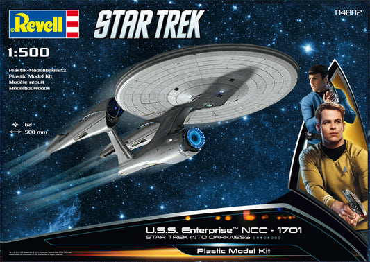 REVELL MODEL KIT  - Star Trek Into Darkness Model Kit 1500 U.S.S. Enetrprise NCC-1701