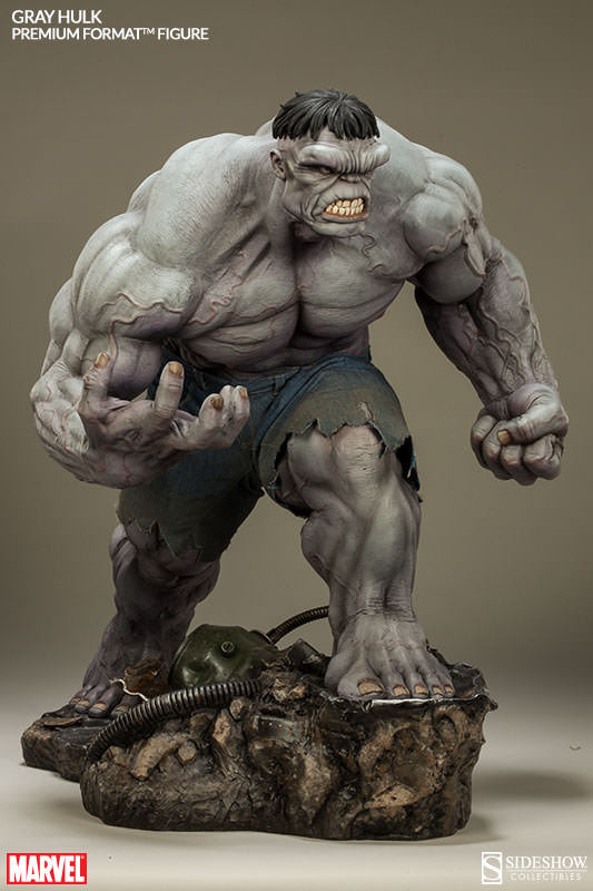 SIDESHOW - Marvel - Gray Hulk Premium Format