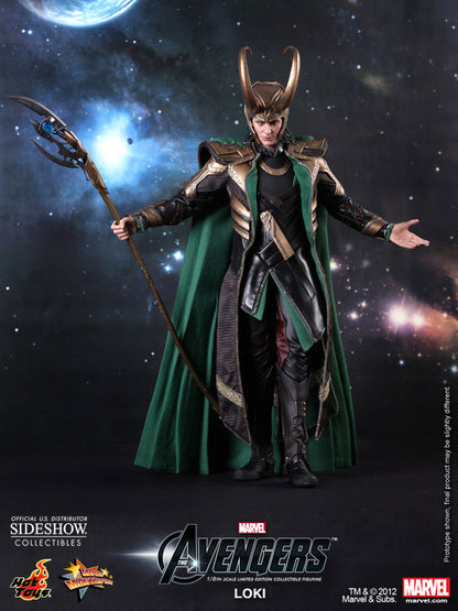 HOT TOYS - The Marvel Avengers Movie Masterpiece 1:6 Action Doll Loki