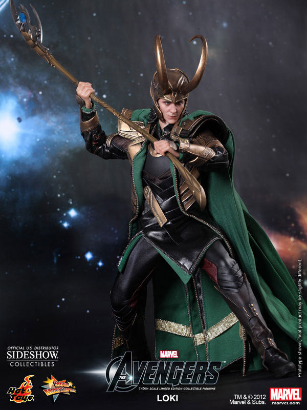 HOT TOYS - The Marvel Avengers Movie Masterpiece 1:6 Action Doll Loki